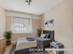 Gästezimmer KI-möbliert