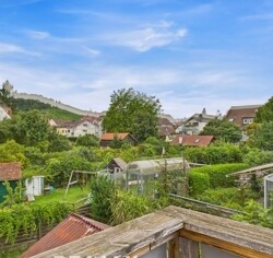 Aussicht vom Balkon
