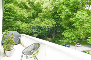 Ausblick vom Balkon