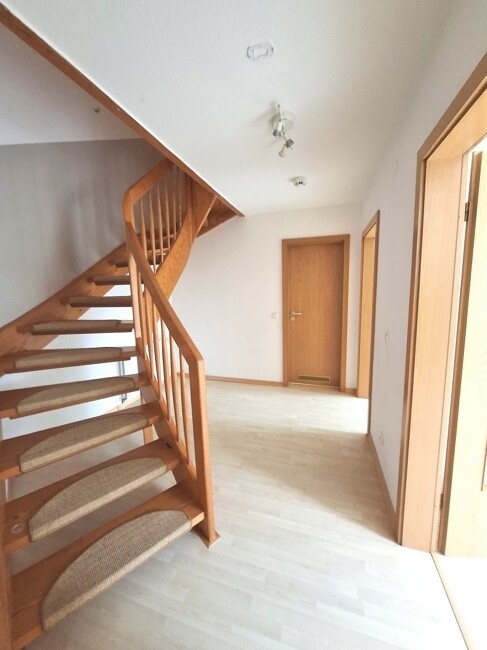 Treppe zum Spitzboden