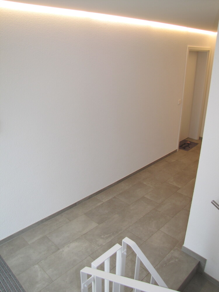 Das helle Treppenhaus