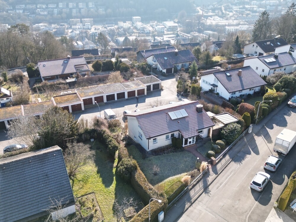 Das Haus mit Blick ins Tal