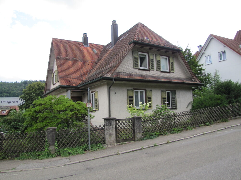 Ansicht von der Straße