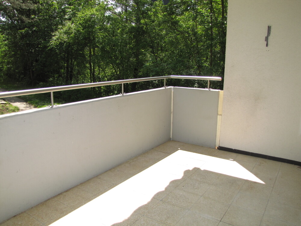 Der Balkon "im Grünen"