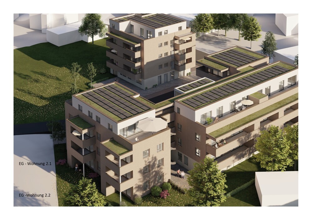 Erdgeschoss Wohnung 1 mit Terrasse und Privatgarten