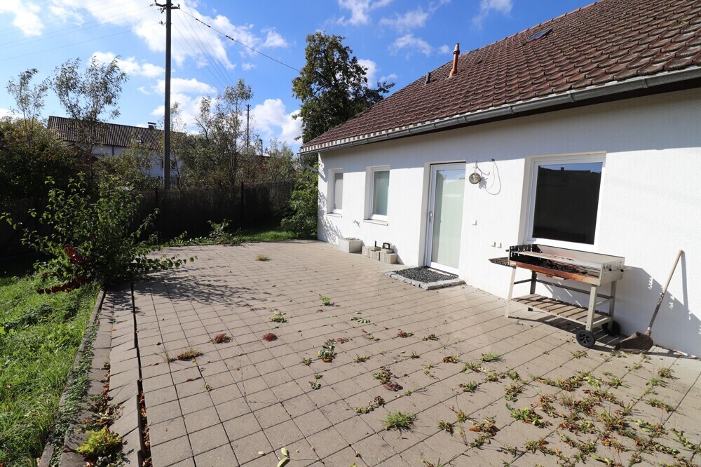 Ferienhaus: Terrasse