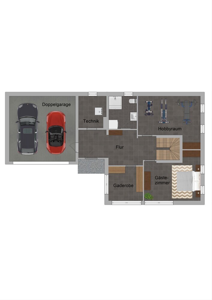 Grundriss Untergeschoss