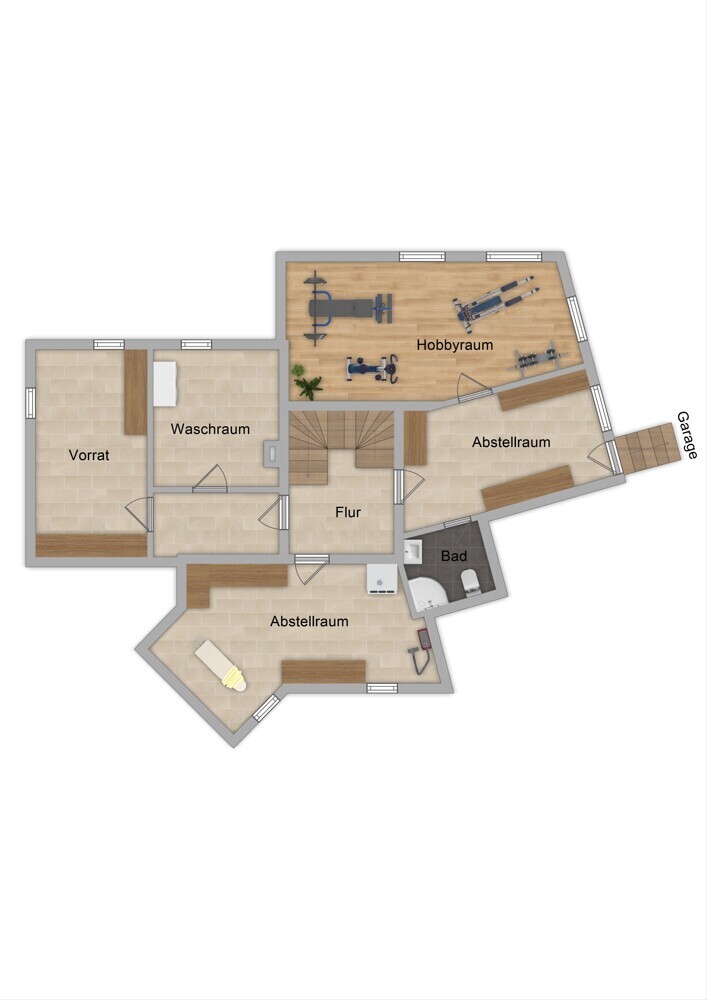 Grundriss Untergeschoss