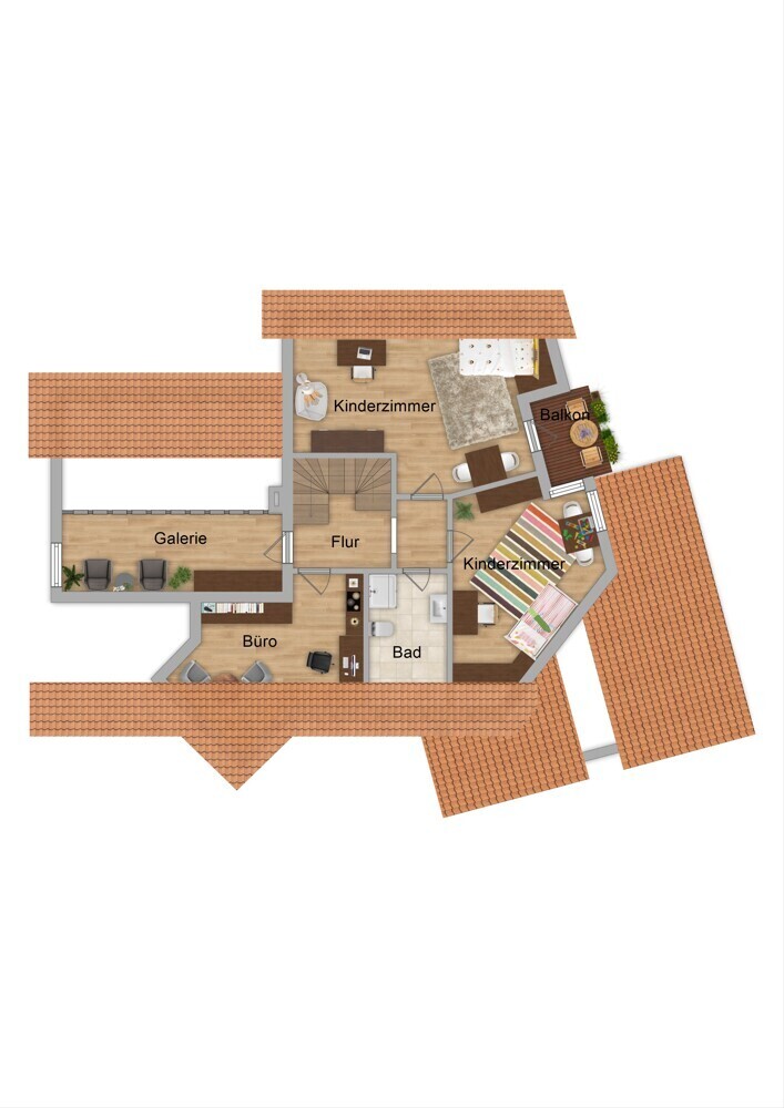 Grundriss Dachgeschoss