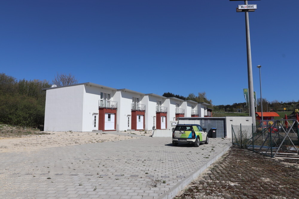 Ansicht vom Parkplatz