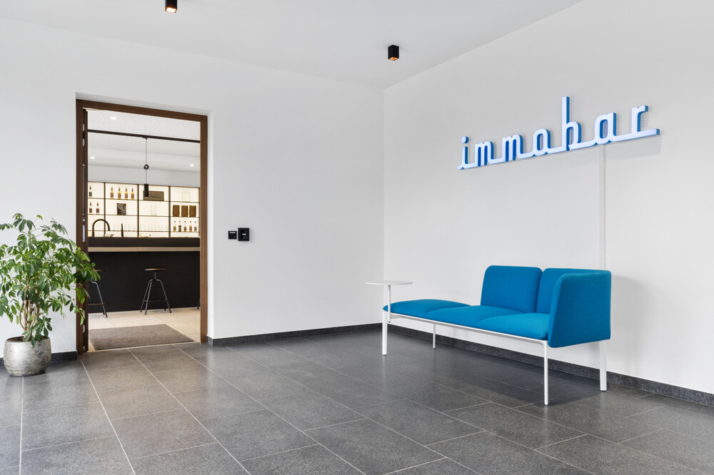 Empfang mit Co-Working