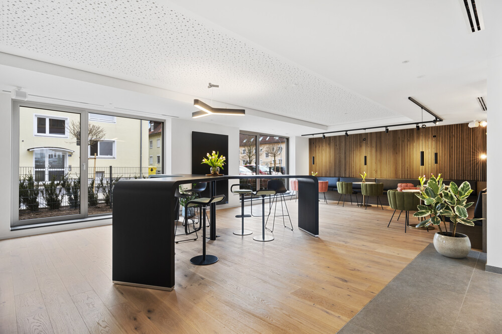 Empfang mit Co-Working