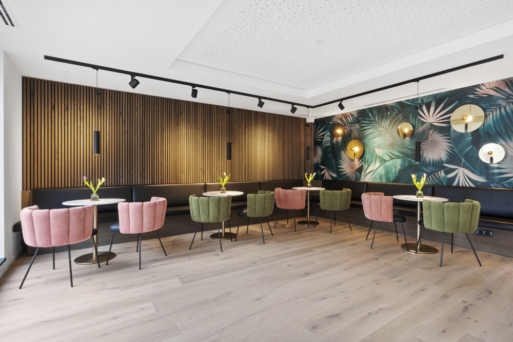 Empfang mit Co-Working