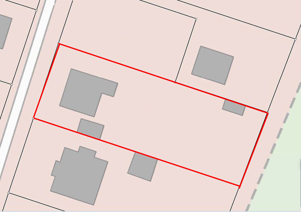 Grundstücksplan