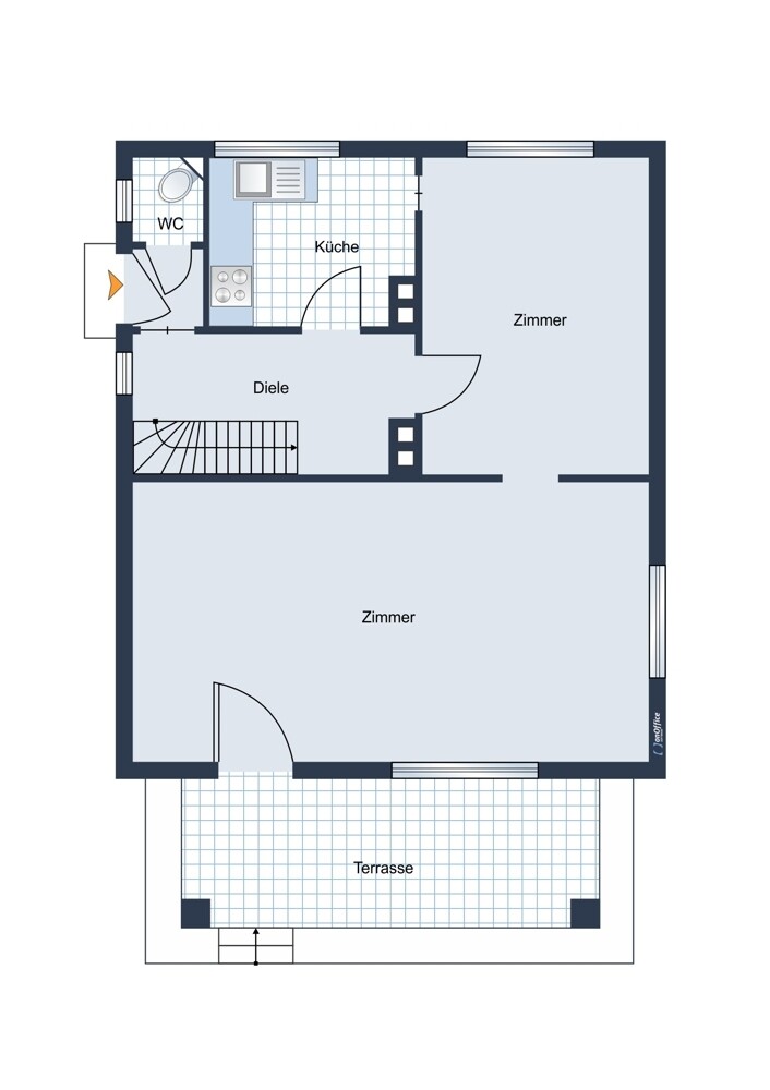 Grundriss Erdgeschoss