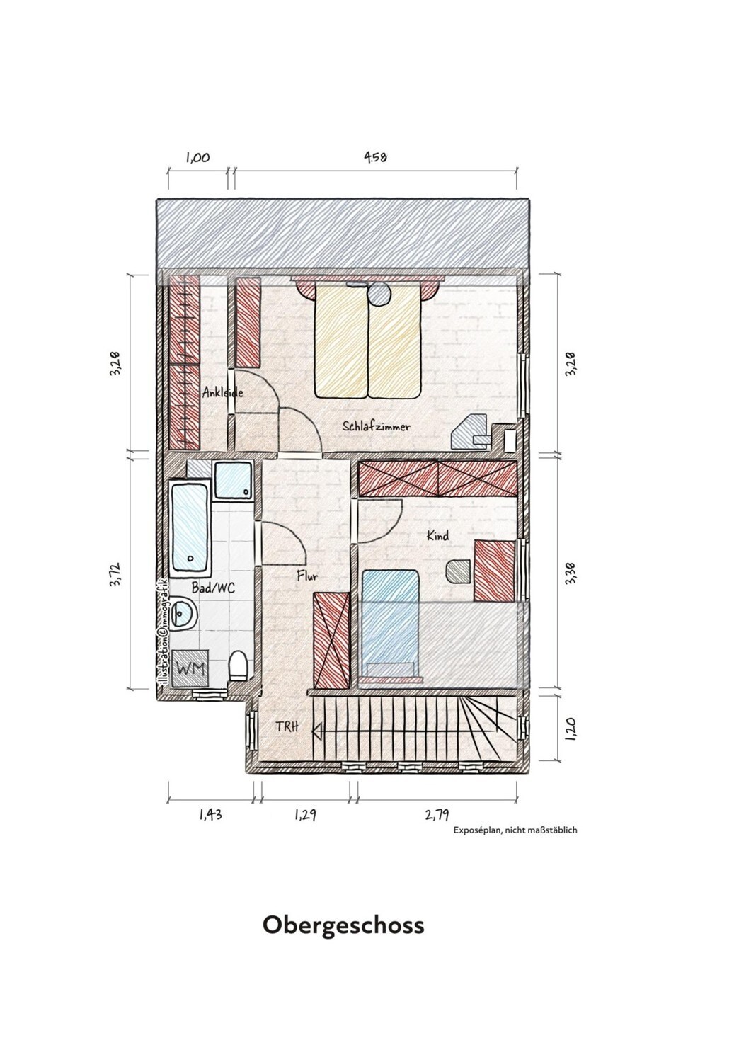 Wilgartswiesen_RHEnd_Grundriss OG_bemaßt-1