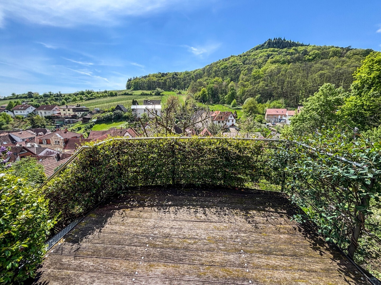 Terrasse am Kellergeschoss