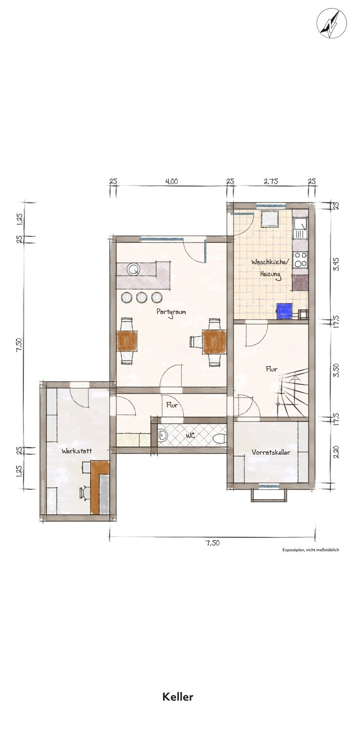 Grundriss KG_visualisiert