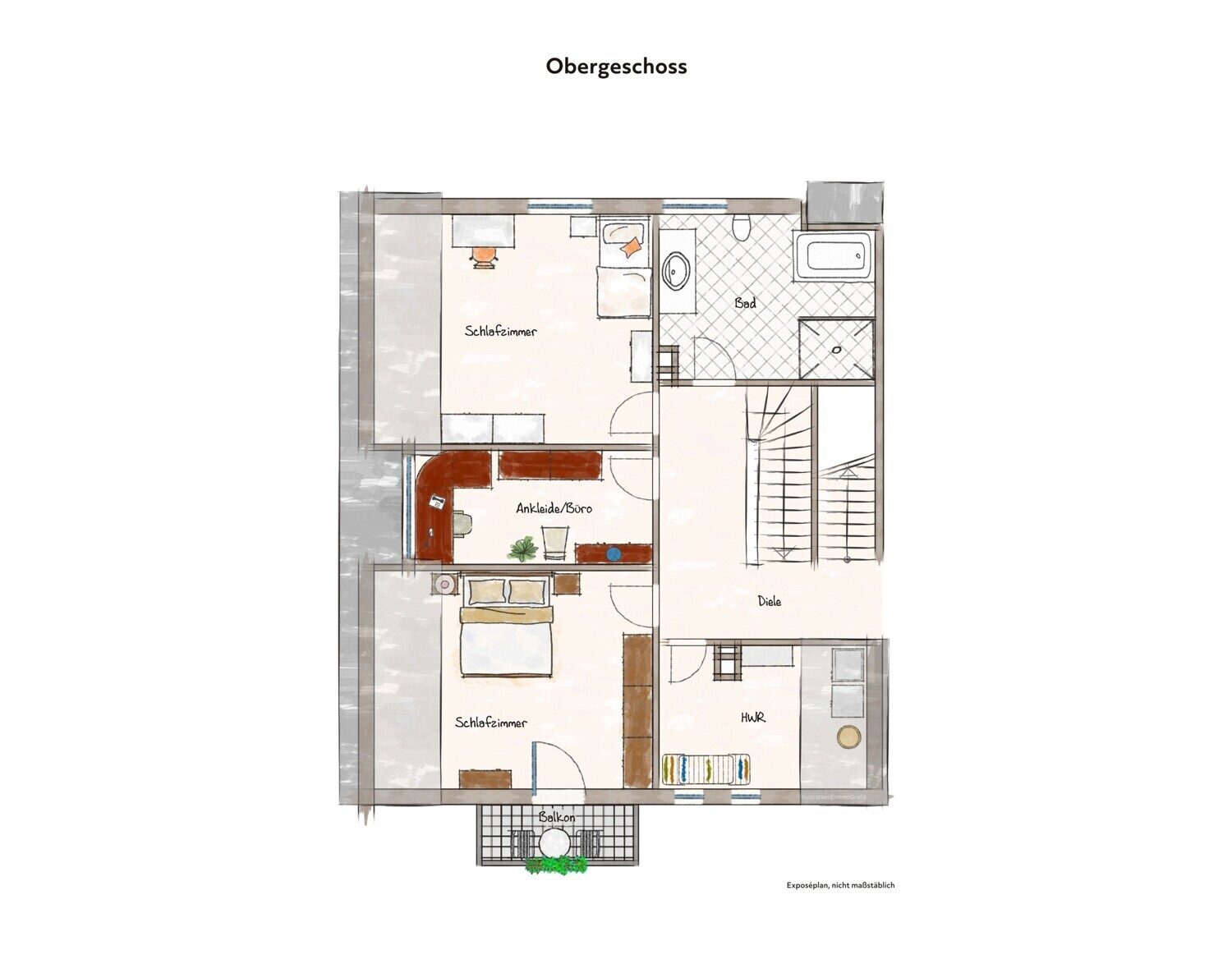 Göcklingen_EFH_Grundriss Obergeschoss