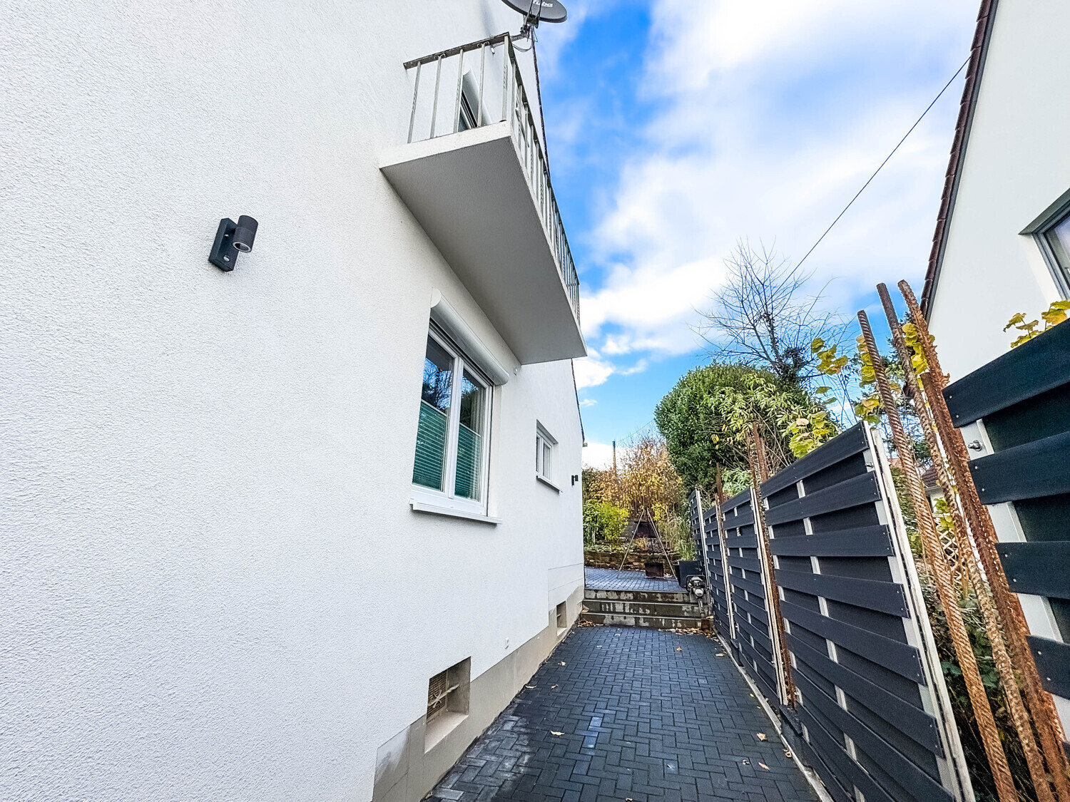 Zugang zum Haus