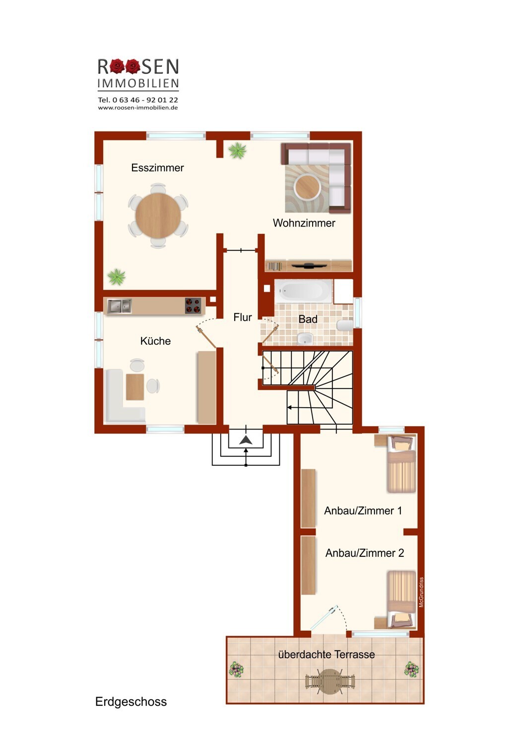 Herxheim_EFH_Grundriss EG_visualisiert