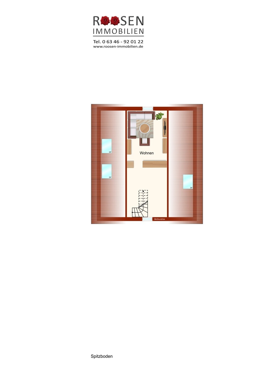 Krickenbach_EFH_Grundriss Spitzboden_visualisiert