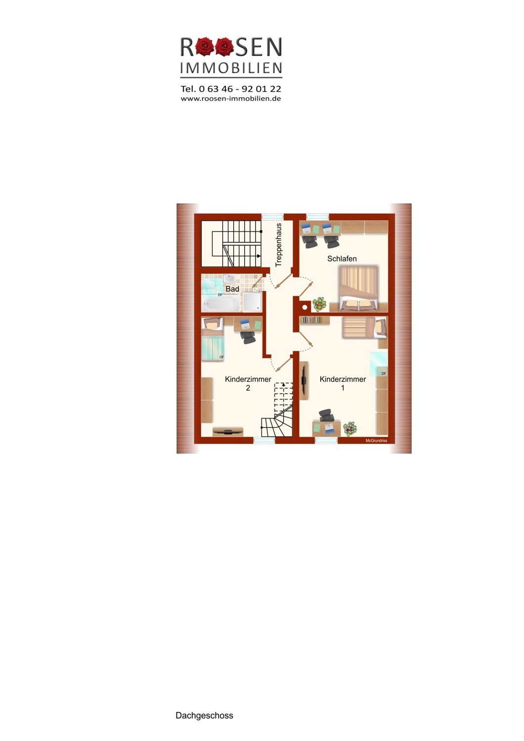 Krickenbach_EFH_Grundriss Dachgeschoss_visualisiert