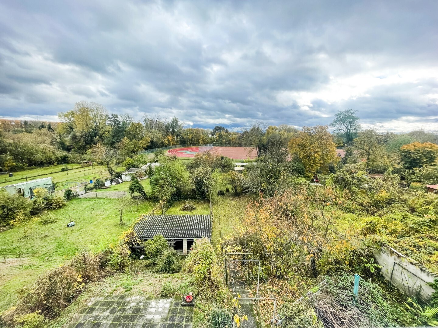 Garten von oben 