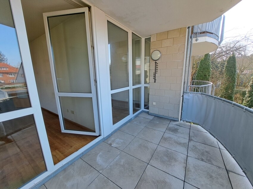 Geräumiger Balkon