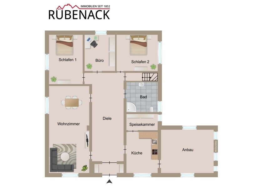 Grundriss  Haupthaus