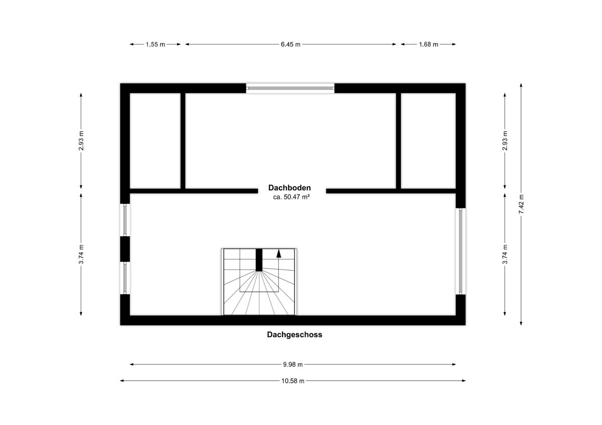 Grundriss Dachgeschoss