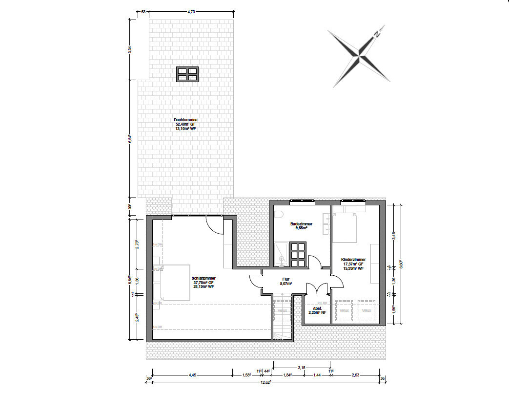 Grundriss Dachgeschoss