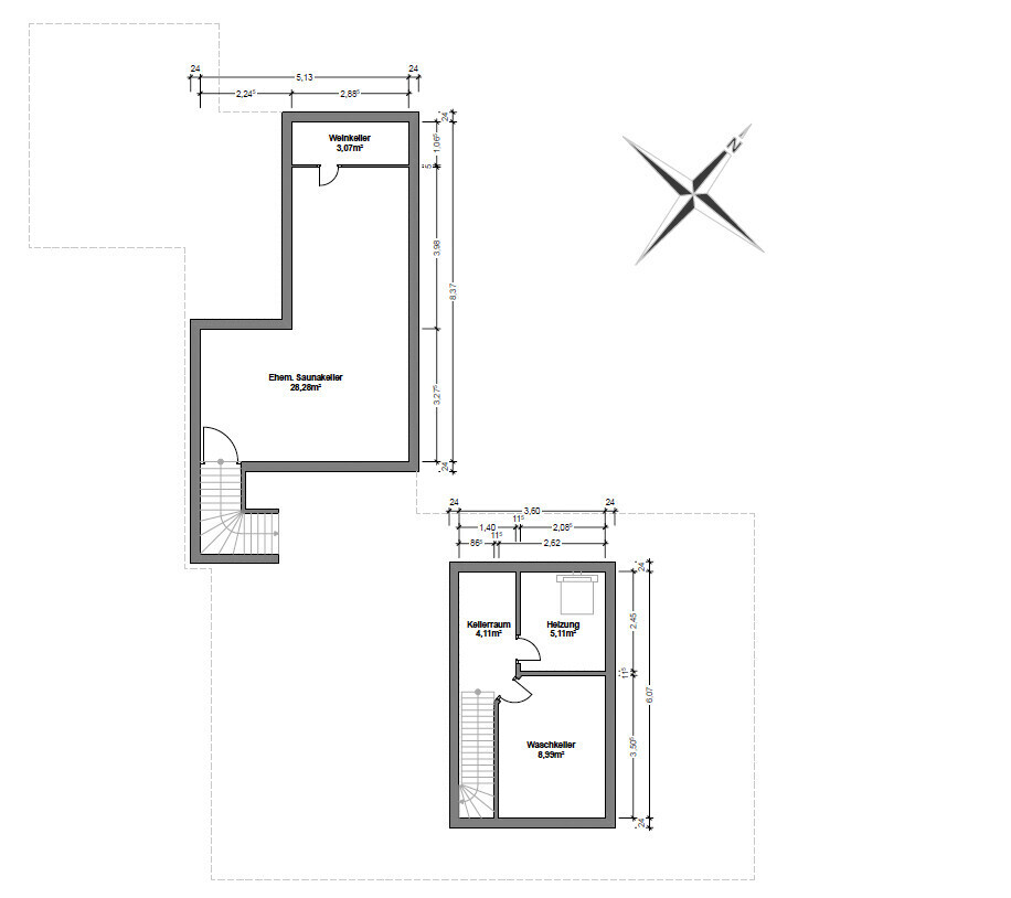 Grundriss Kellergeschoss