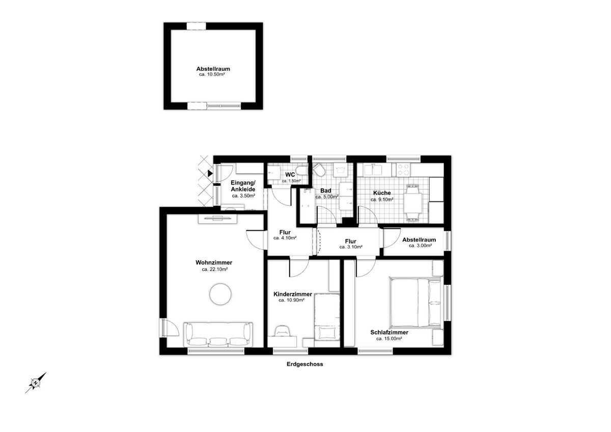 Grundriss EG
