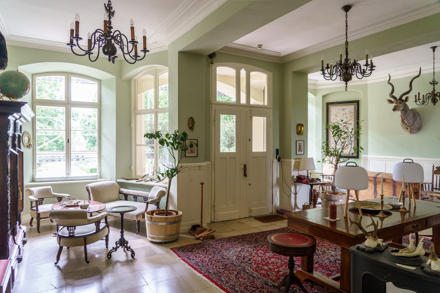 Elegantes Herrenhaus in Mecklenburg