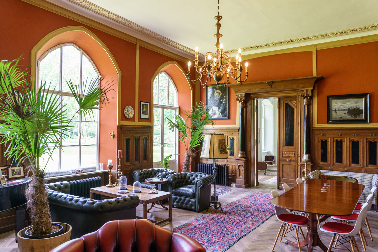 Elegantes Herrenhaus in Mecklenburg