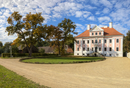 Barockes Landschloss in der Mark Brandenburg