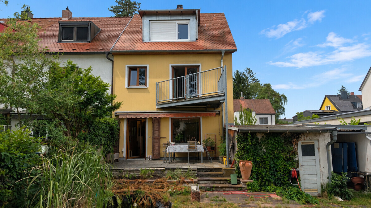 Ansicht Garten