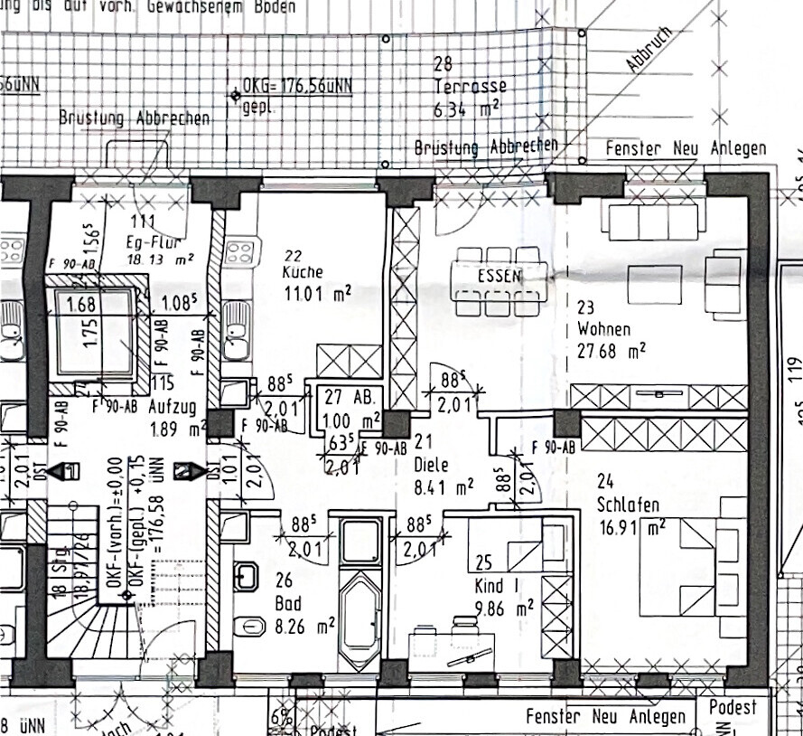 Einzelgrundriss Wohnung 2
