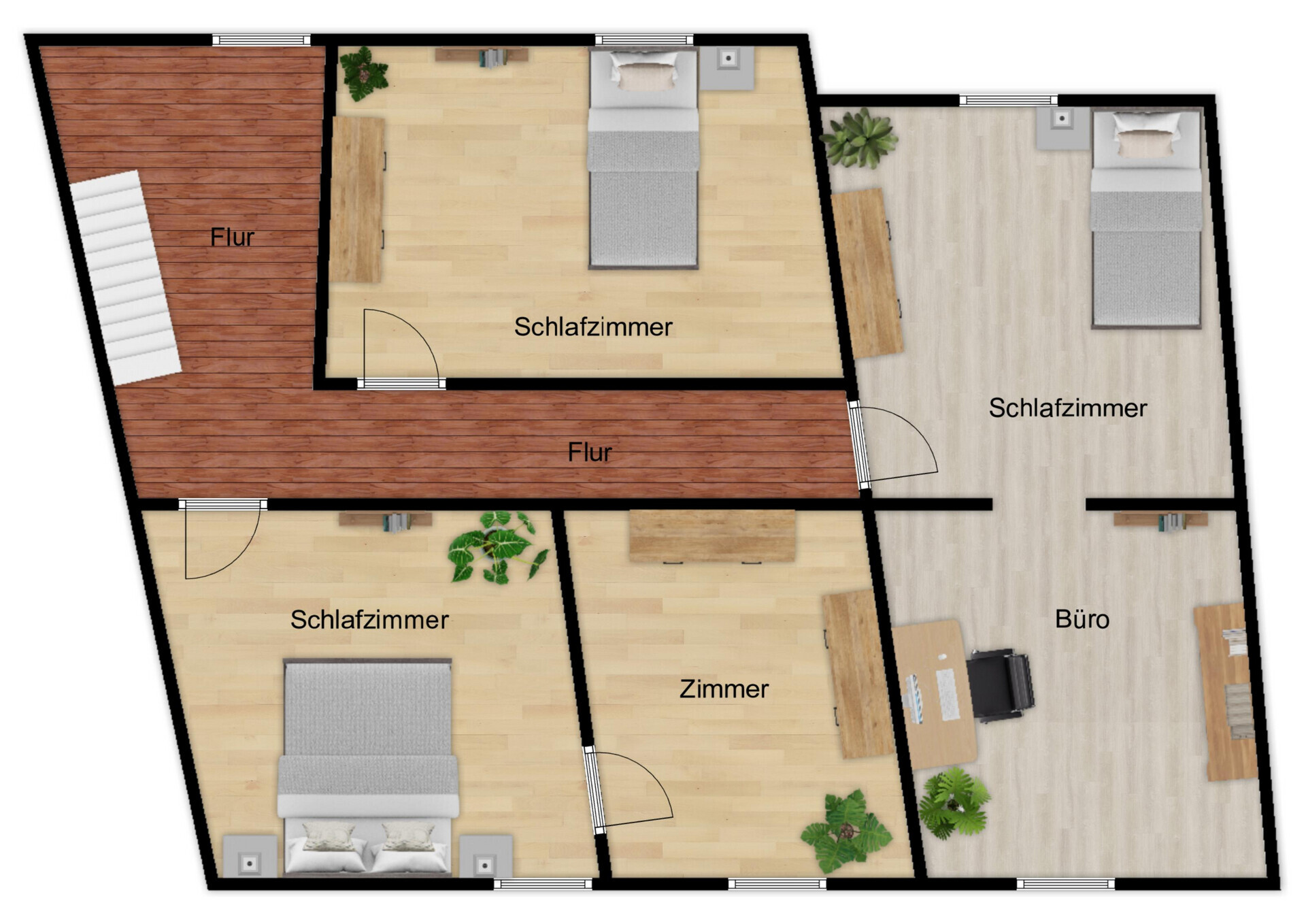 Grundriss Obergeschoss