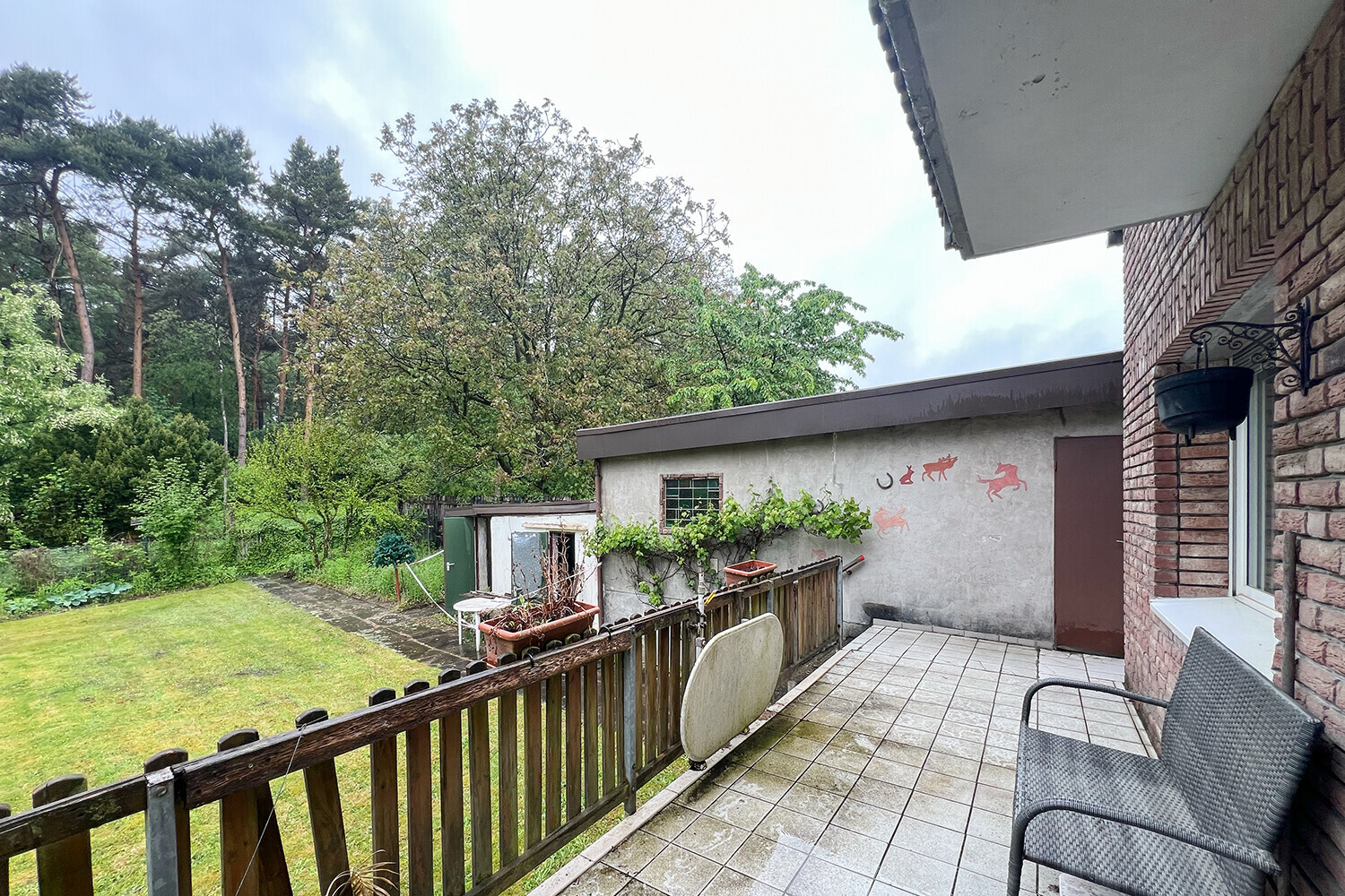 Terrasse Hinterhaus