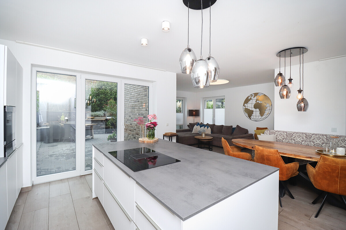 Wohnbereich mit offener Küche