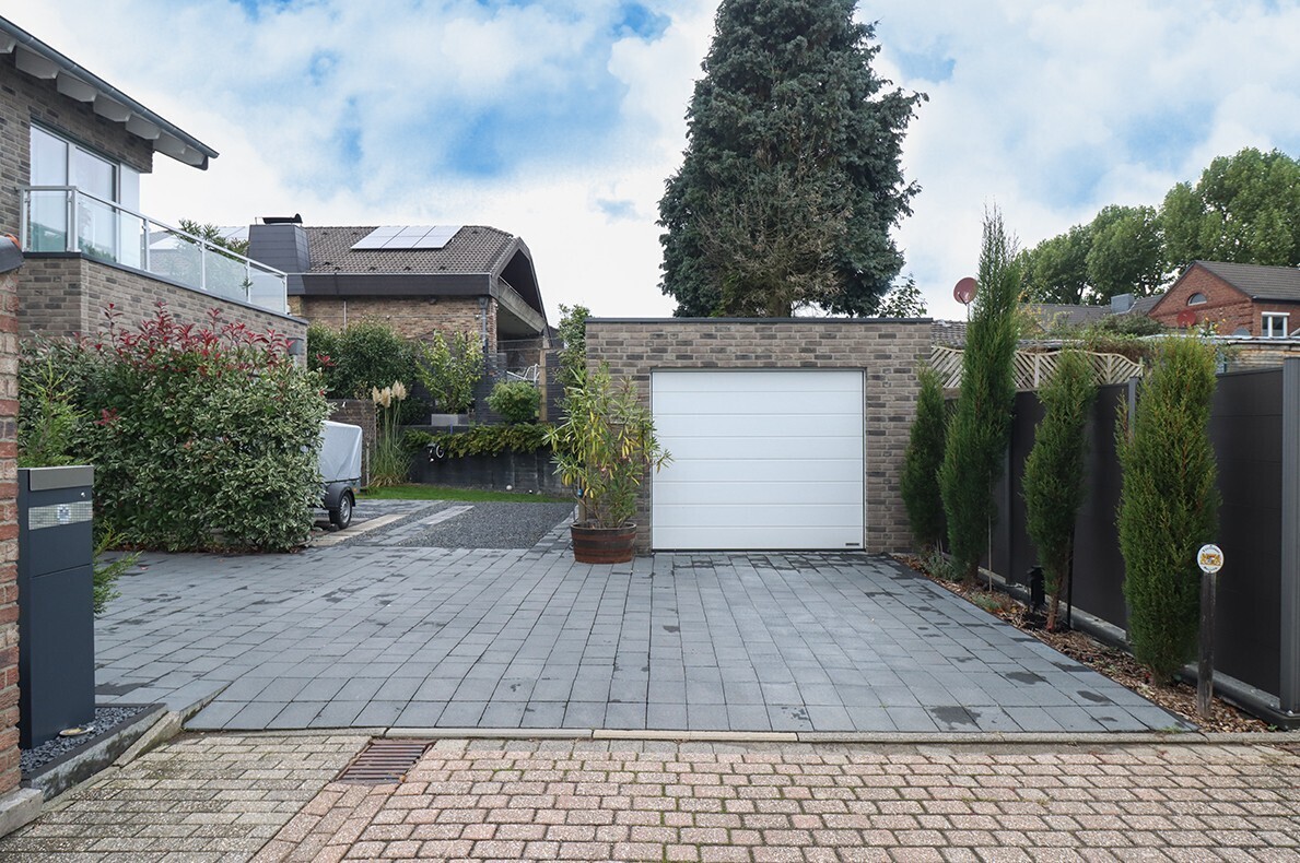 Blick aufs Grundstück