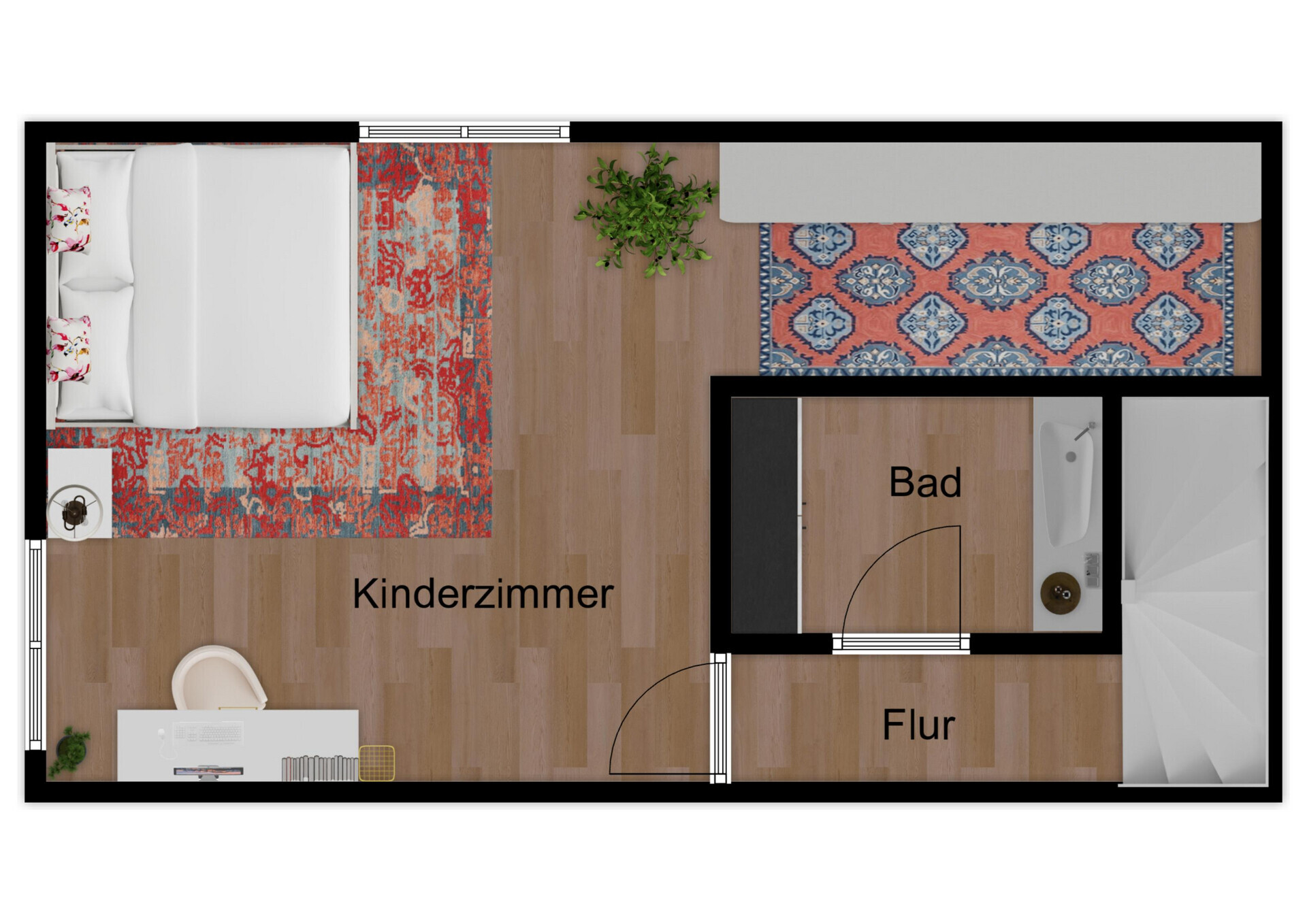 404 Grundriss Dachgeschoss