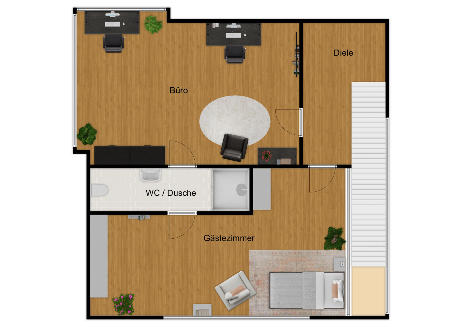 Grundriss Obergeschoss