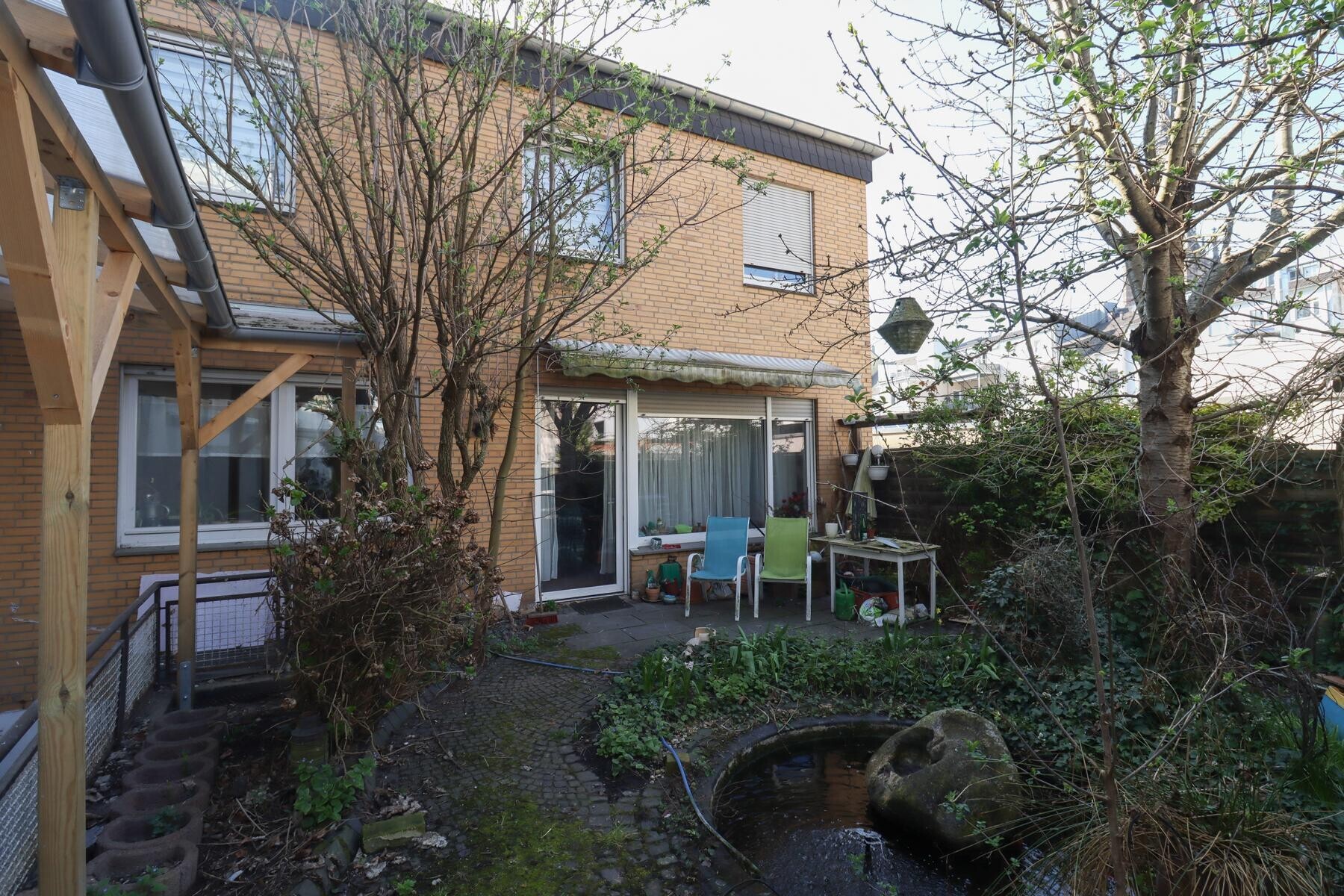 Rückansicht Wohnhaus