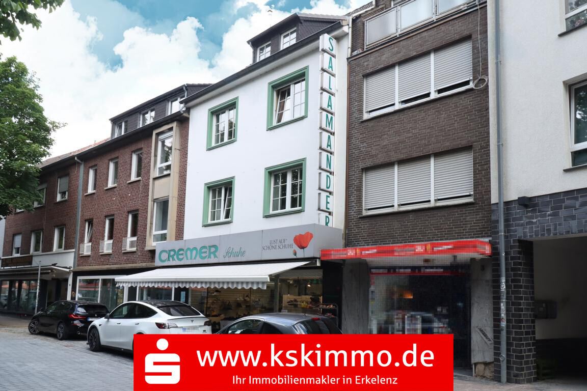 Immobilienmakler Wohn und Geschäftshaus in attraktive Lage mitten im Stadtkern von Erkelenz