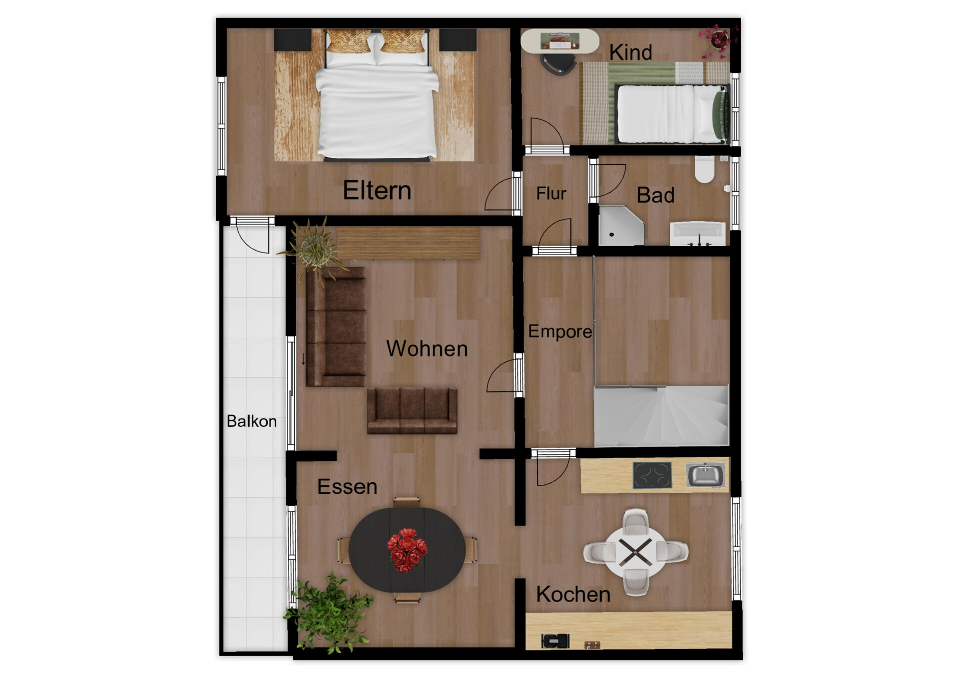 219 Grundrisse Obergeschoss 