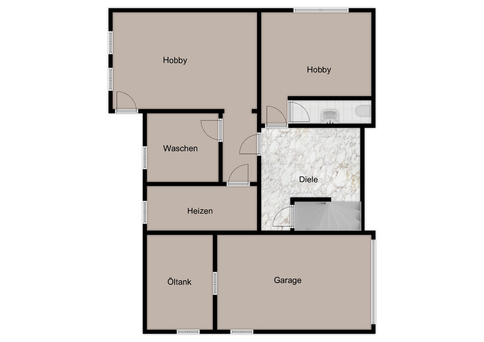 219 Grundriss Untergeschoss