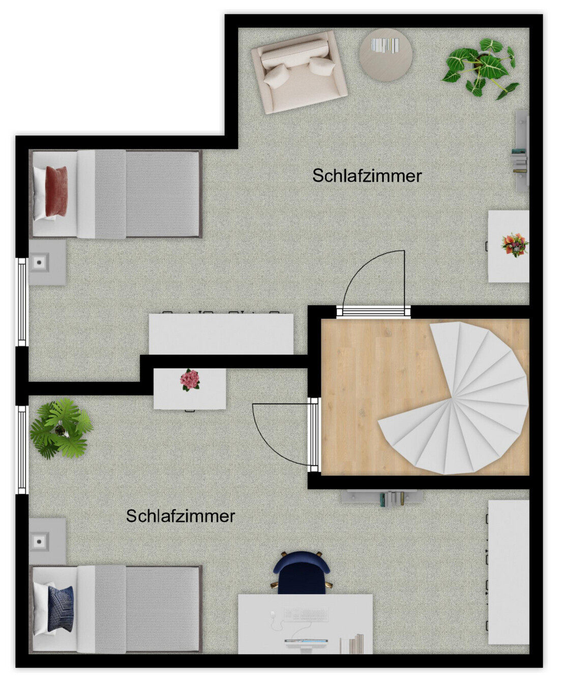 Grundriss Dachgeschoss